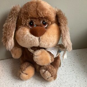 Vintage 1983 Applause Boo Boo Bunch Crying Puppy Dog Plush Stuffed Animal